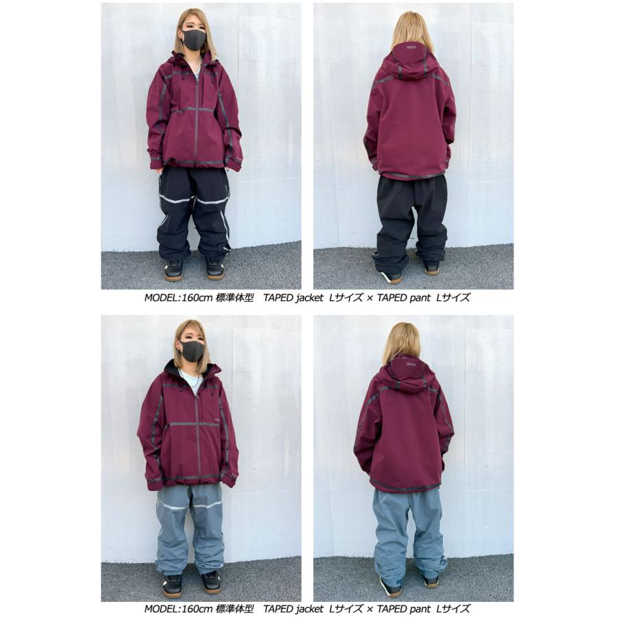 25-26 HOWL/ハウル TAPED pant 着用説明動画 メンズ レディース 防水