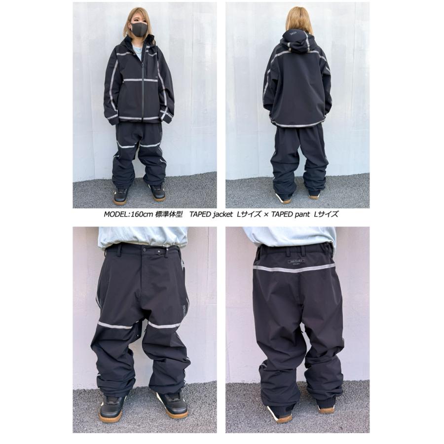 25-26 HOWL/ハウル TAPED pant 着用説明動画 メンズ レディース 防水