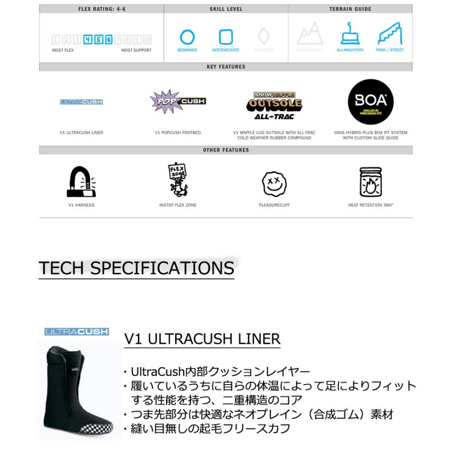 VANS（ヴァンズ） 25-26 VANS/バンズ INVADO OG インバード メンズ