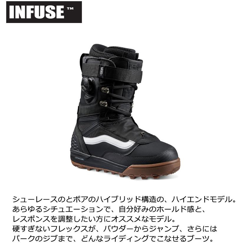 VANS スノーボードブーツ　26.5 スノーブーツ VANS バンズ STANDARD MID SNOW MTE BLACK WHITE