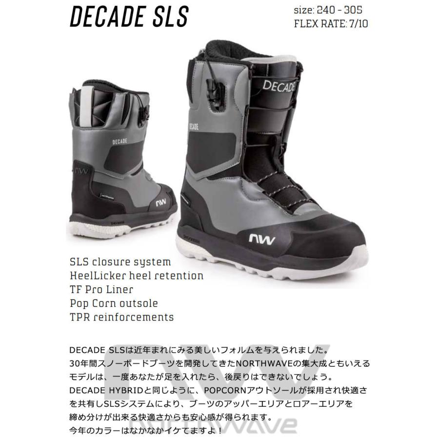 Northwave Decade スノーボードブーツ ブラック 楽天市場】25-26 NORTHWAVE/ノースウェーブ DECADE ディケード
