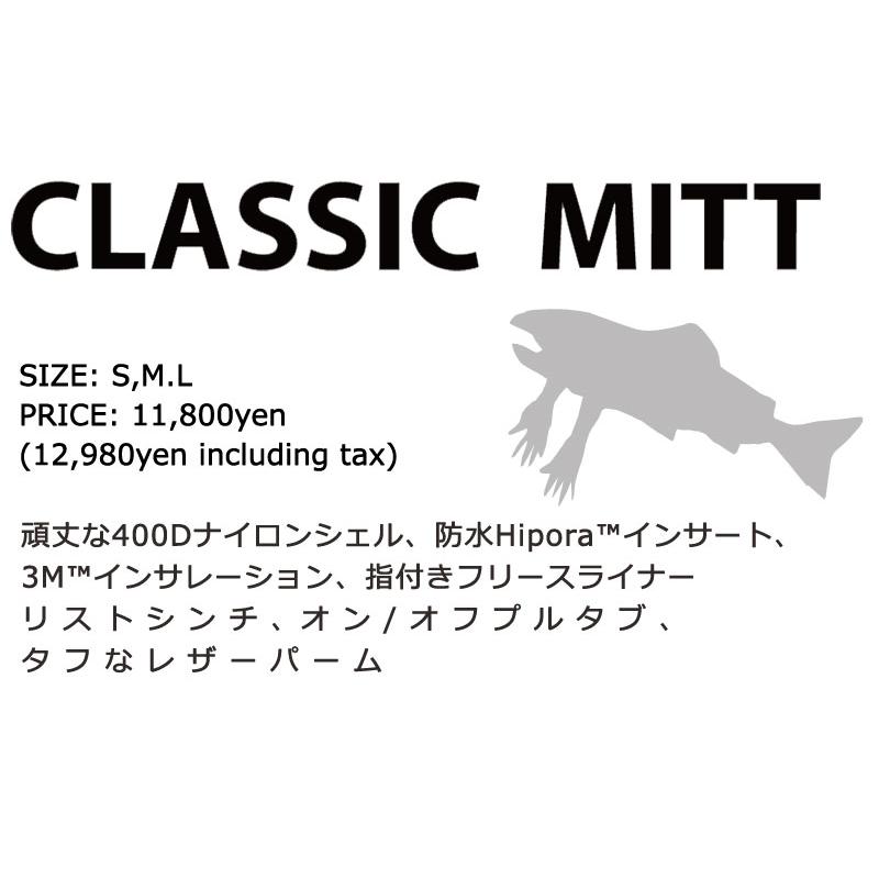 24-25 SALMON ARMS / サーモンアームズ CLASSIS mitt ミトングローブ