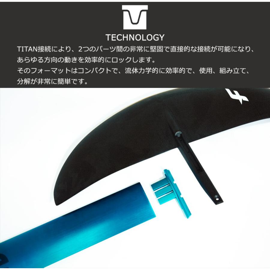 F-ONE FOIL フォイルセット GRAVITY2200 75cmアルミマストセット