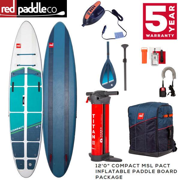 【セット】2022 RED PADDLE 12’0 COMPACT PADDLE BOARD PACKAGE / レッドパドル コンパクト