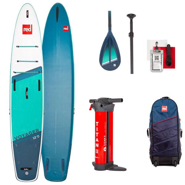 【セット】2022 RED PADDLE 12’0 VOYAGER PADDLE BOARD / レッドパドル ボイジャー SUP インフレータブル パドルボード サップ 特典パドル｜breakout