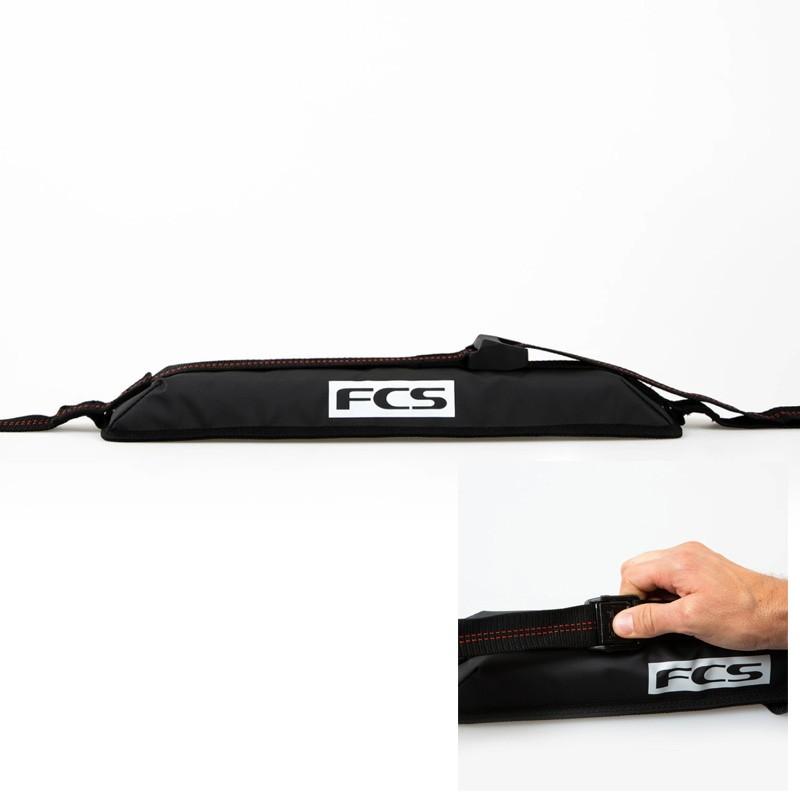 美品 FCS auto hardware サーフボードキャリア 説明書付き FCS CAM LOCK SOFT RACKS SINGLE / エフシーエス カムロック
