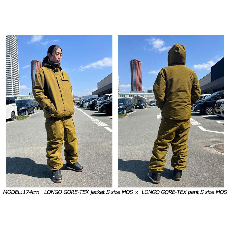 23-24 VOLCOM/ボルコム LONGO GORE-TEX jacket メンズ レディース アーサー・ロンゴ 防水ゴアテックスジャケット スノーボードウェア スノーウェアー 2024｜breakout｜08