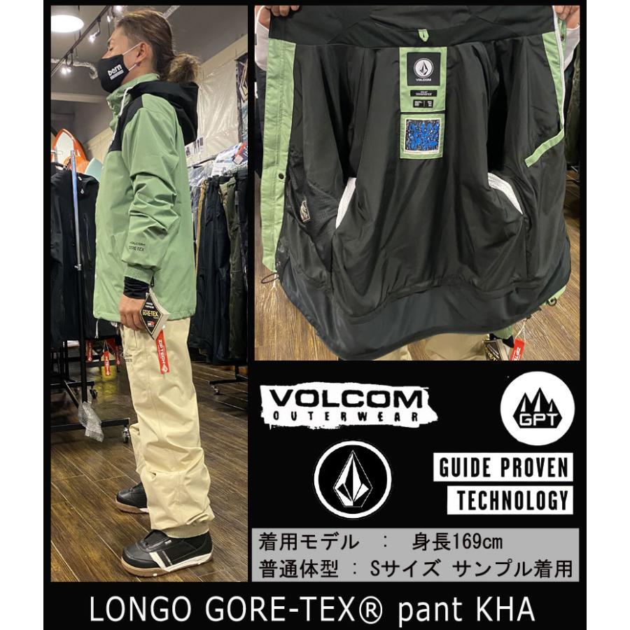 21-22 VOLCOM/ボルコム LONGO GORE-TEX jacket メンズ レディース 防水