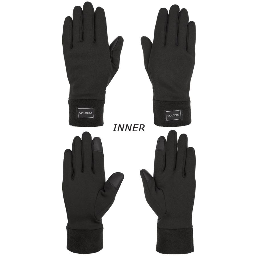   スキー スノーボード ダブル グローブ VOLCOM 22-23 / ボルコム SKYE GORE-TEX OVER GLOVE インナー