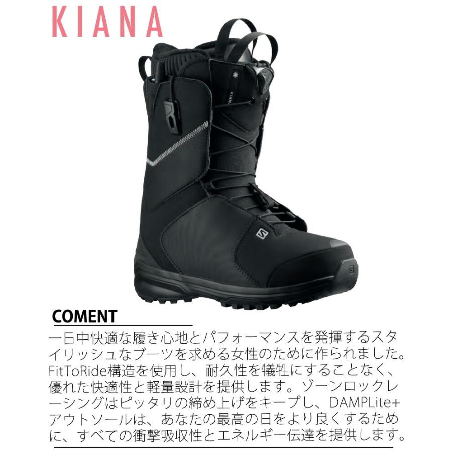 19 Salomon サロモン Kiana キアナ レディース ブーツ スノーボード Breakout 通販 Paypayモール