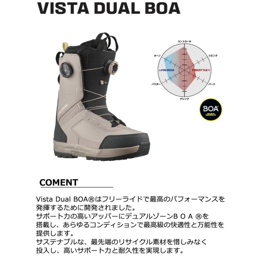 SALOMON（サロモン） 24-25 SALOMON/サロモン VISTA DUAL BOA ヴィスタ