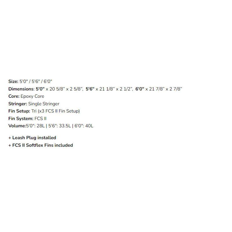 SOFTECH 2022 LIL RIPPER 6'0 / ソフテック リルリッパー SOFTECH 2022 LIL RIPPER 6'0 / ソフテック リルリッパー