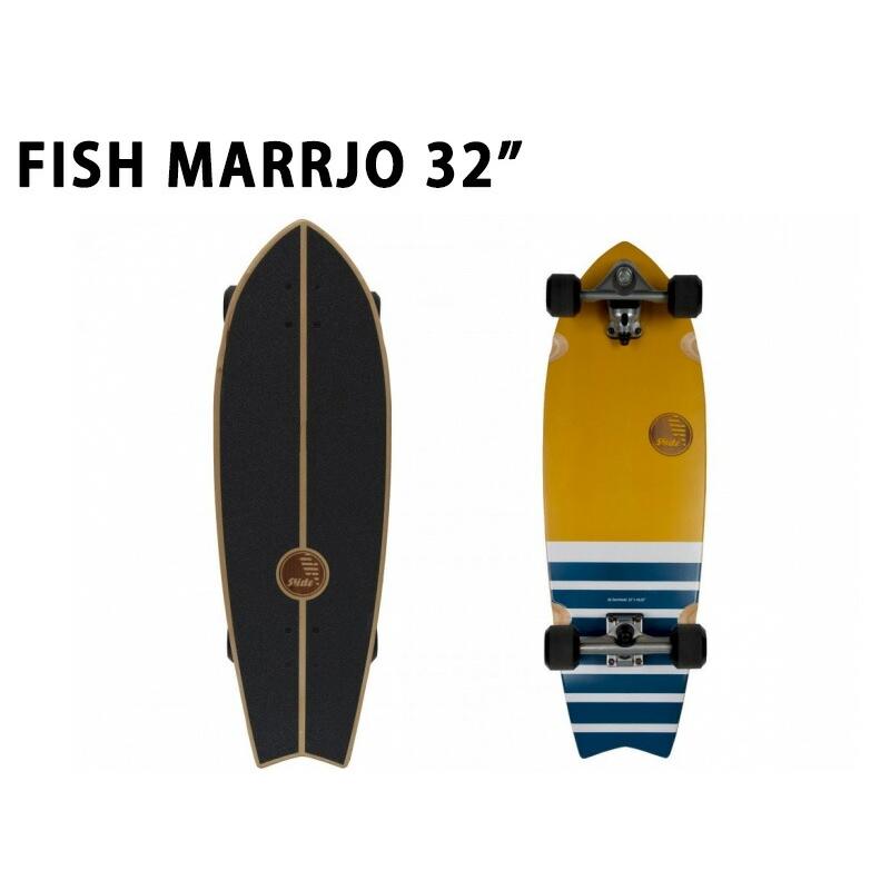 SLIDE/スライド FISH MARRAJO 32inch SKATE サーフスケート ロング