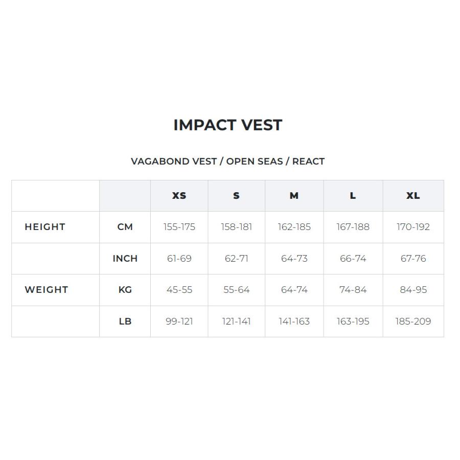 MANERA REACTIMPACTVEST  マネラ リアクトインパクトベスト ダウンウインド SUPフォイル ウインドサーフィン ウイングフォイル カイトボード ウイング |  | 10