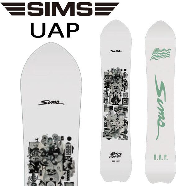 SIMS スノーボード151cm ホワイトビンディング バッグ付き sims-vanilla-snowboard-women-s