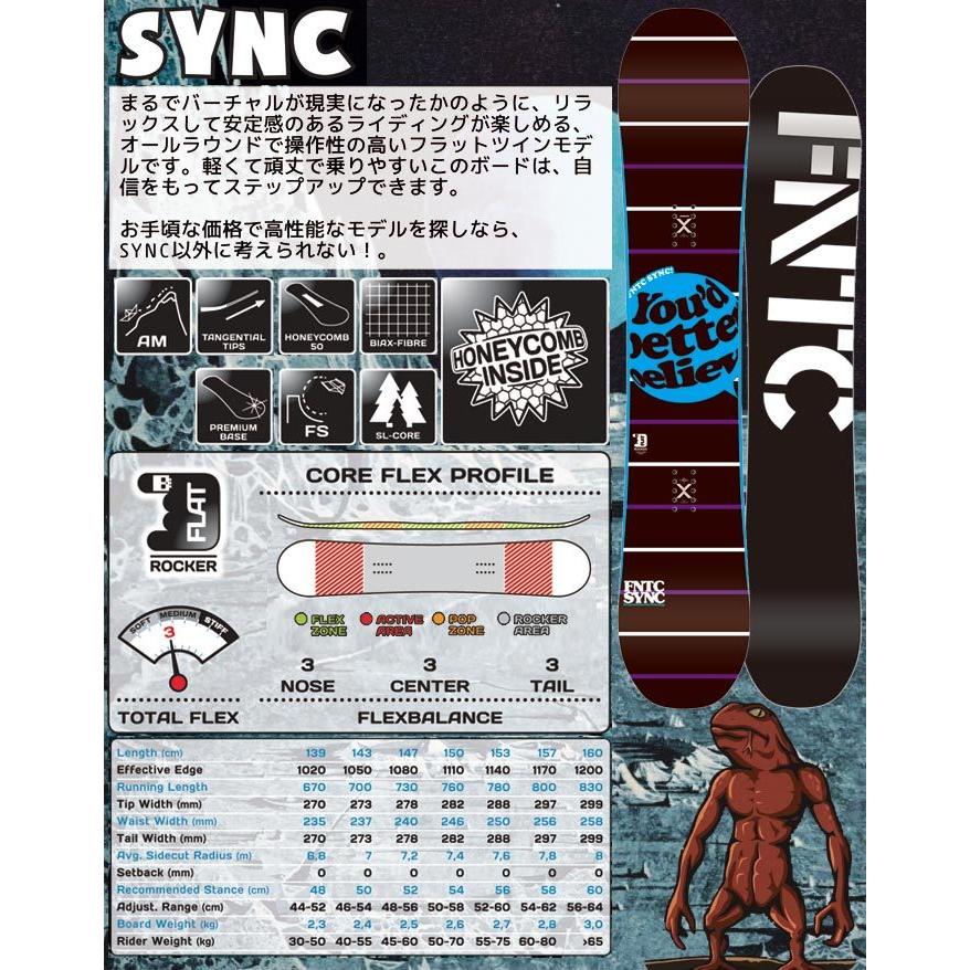 FANATIC 14-15 / ファナティック SYNC メンズ スノーボード FANATIC 14-15 / ファナティック SYNC メンズ スノーボード