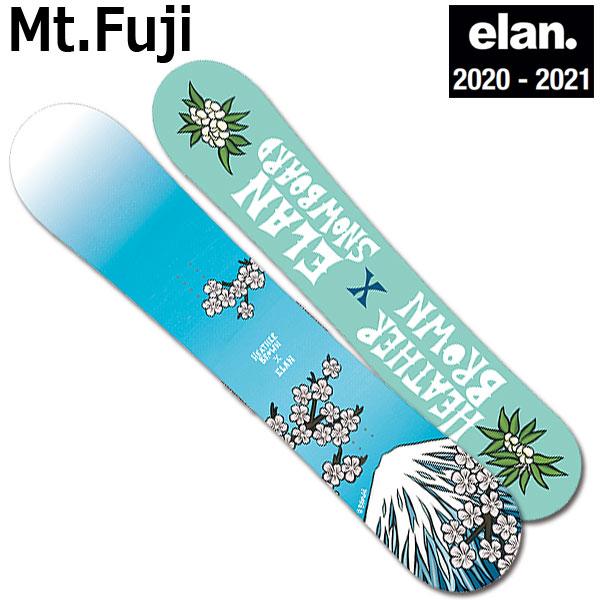 ELAN X HEATHER BROWN スノーボード elan（エラン） 20-21 ELAN SNOWBOARDS / エラン Mt FUJI マウント