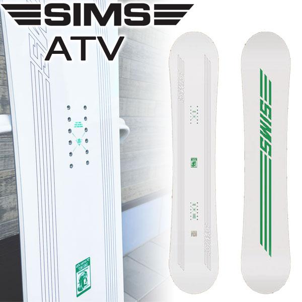 24-25 SIMS / シムス ATV メンズ レディース スノーボード カービング 板 2025 型落ち | SIMS