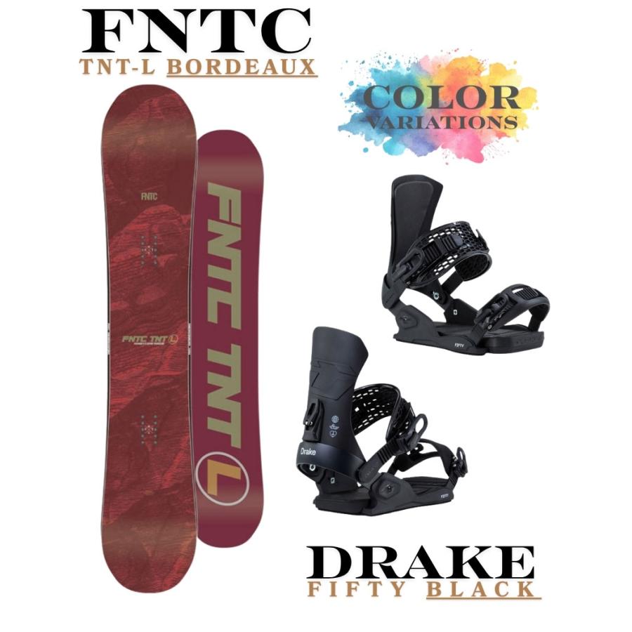 【美品】FNTC TNTL 150 ドレイク リロード ビンディングセット DRAKE（ドレイク） 26-27 FNTC TNT-L bordeaux × DRAKE FIFTY