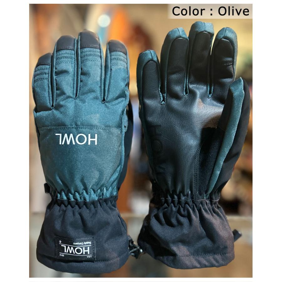 24-25 HOWL/ハウル TEAM glove グローブ 手袋 メンズ レディース