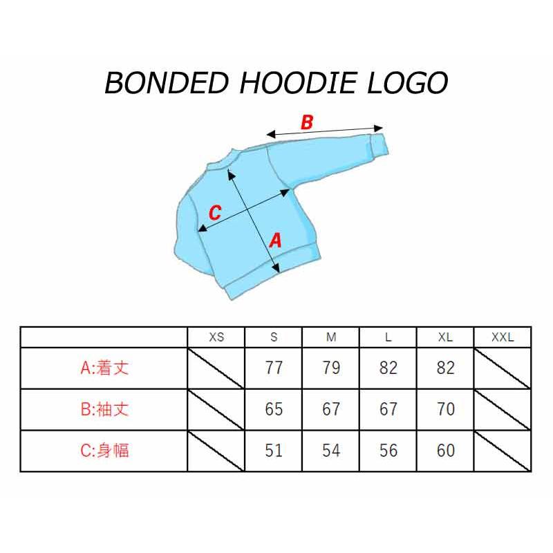 即出荷 22-23 DEATHLABEL/デスレーベル BONDED HOODIE LOGO メンズ