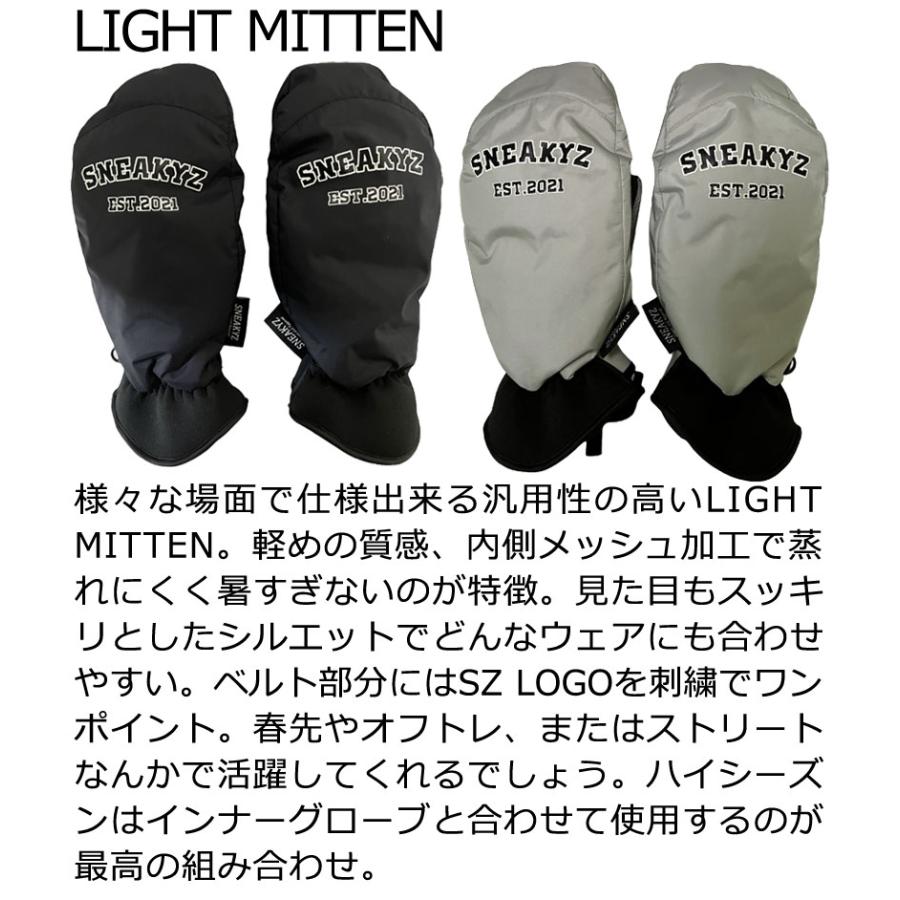 25-26 SNEAKYZ/スネーキーズ LIGHT MITTEN ライトミトン グローブ 手袋
