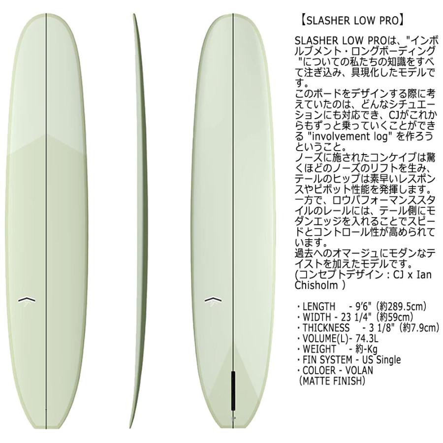 予約商品 2026 THUNDERBOLT CJ NELSON SLASHER LOW PRO 9'6 XEONFIBER