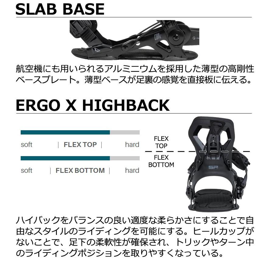 26-27 SP BINDINGS/エスピーバインディング CORE コア リアエントリー