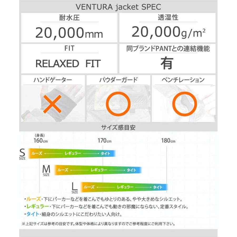 22-23 L1 PREMIUM GOODS/エルワン VENTURA jacket ベンチュラジャケット メンズ レディース 防水ジャケット スノーボードウェア 2023 | L1 | 11