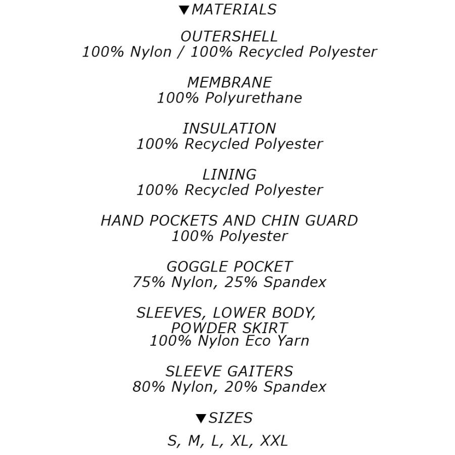 22-23 L1 PREMIUM GOODS/エルワン VENTURA jacket ベンチュラジャケット メンズ レディース 防水ジャケット スノーボードウェア 2023 | L1 | 02