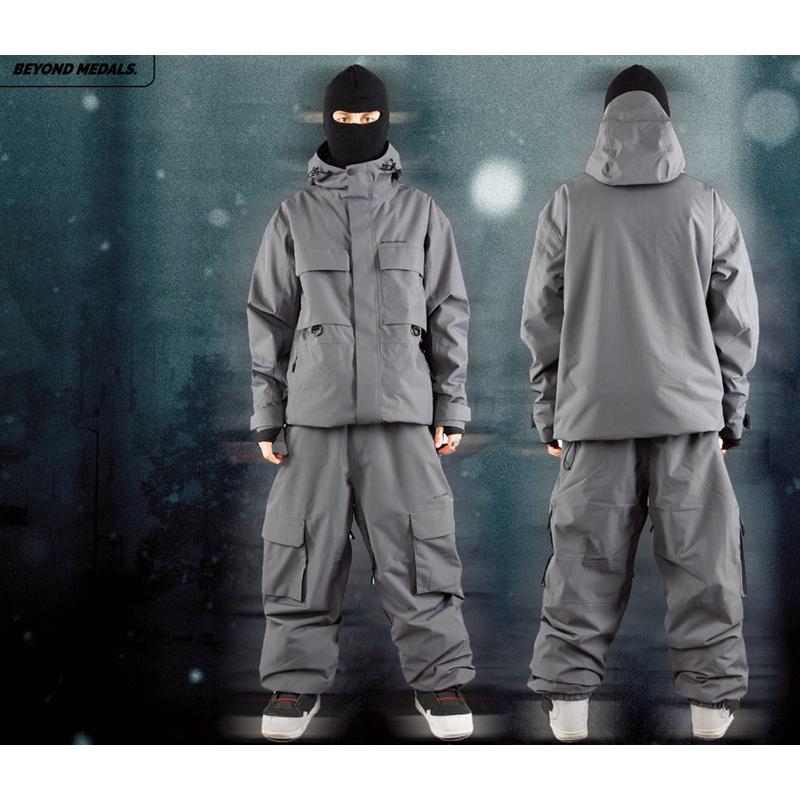 BEYOND MEDALS カモフラージュスノーボードウェアパンツ 25-26 BEYOND MEDALS/ビヨンドメダルズ CARGO pant 2L メンズ