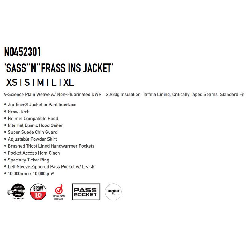 22-23 VOLCOM/ボルコム 'SASS''N''FRASS INS jacket ユース キッズ 子供用 防水ジャケット スノーボードウェア スノーウェアー 2023 | VOLCOM | 01