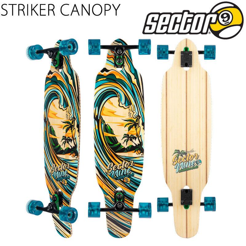 SECTOR9/セクターナイン STRIKER CANOPY 36.5inc サーフスケート ロングスケートボード ロングボード スケボー オフトレ  : st9-hfw : BREAKOUT - 通販 - Yahoo!ショッピング