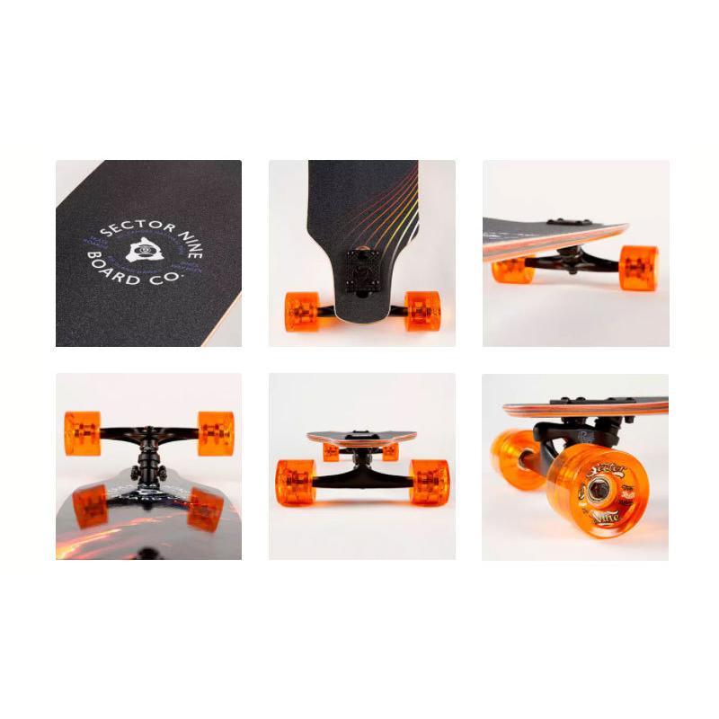 即出荷 SECTOR9/セクターナイン LAVA ROUNDHOUSE 34inc サーフスケート