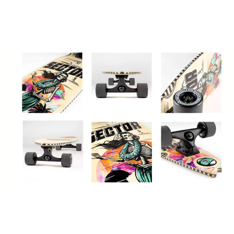 Secret 9 ロング　スケートボード SECTOR9/セクターナイン FRACTAL BATTLE 36inc サーフスケート
