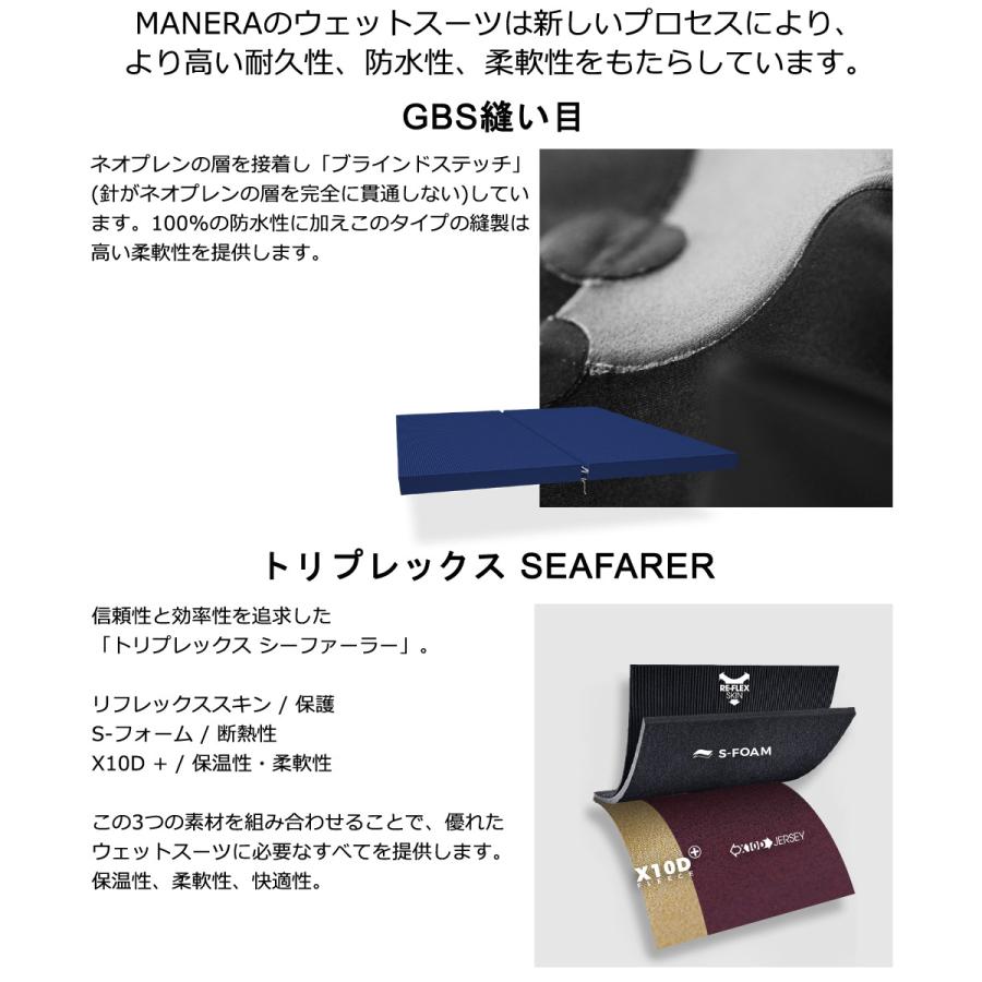 MANERA SEAFARER / シーファーラー 4×3 ウェットスーツ サーフィン フルスーツ フロントジップ チェストジップ ジャージ MANERA SEAFARER シーファーラー 4×3 ウェットスーツ サーフィン フルスーツ フロントジップ チェストジップ ジャージ