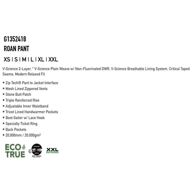 23-24 VOLCOM/ボルコム ROAN pant メンズ レディース 防水パンツ スノーボードウェア スノーウェアー 2024 | VOLCOM | 01