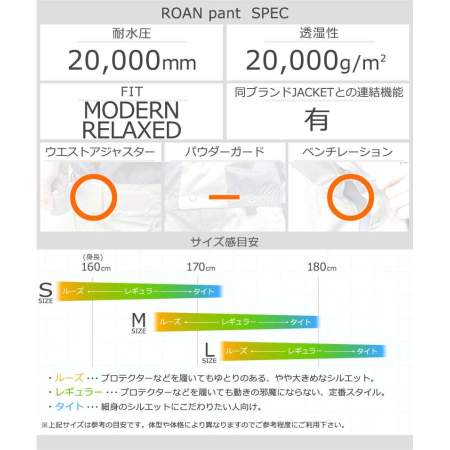 23-24 VOLCOM/ボルコム ROAN pant メンズ レディース 防水パンツ スノーボードウェア スノーウェアー 2024 | VOLCOM | 05