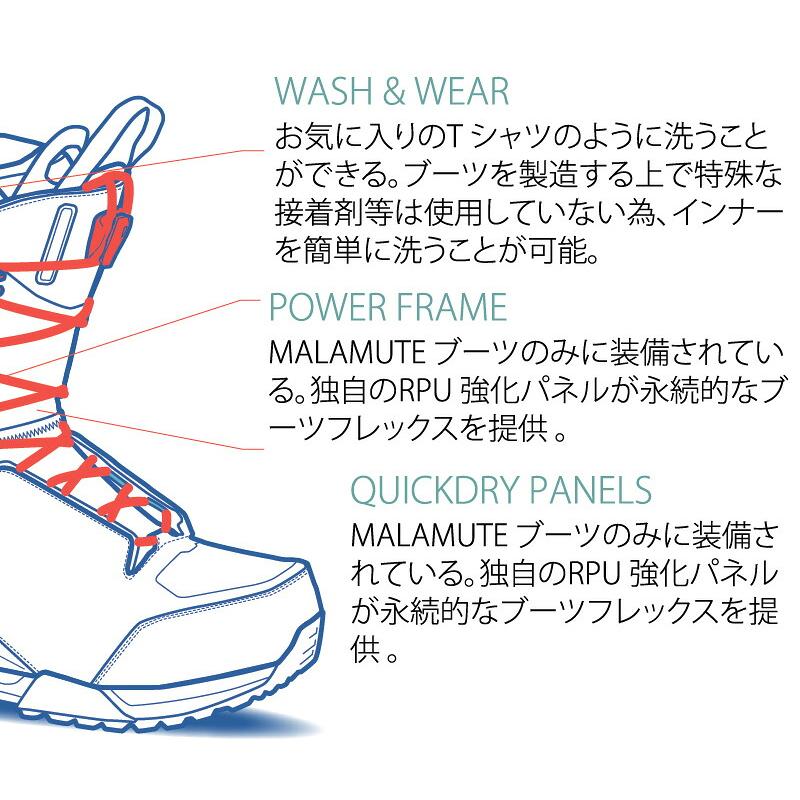 25-26 SALOMON/サロモン DIALOGUE LACE SJ BOA ダイアログレース メンズ ブーツ レース 紐 ボア スノーボード 2026 型落ち | SALOMON | 07