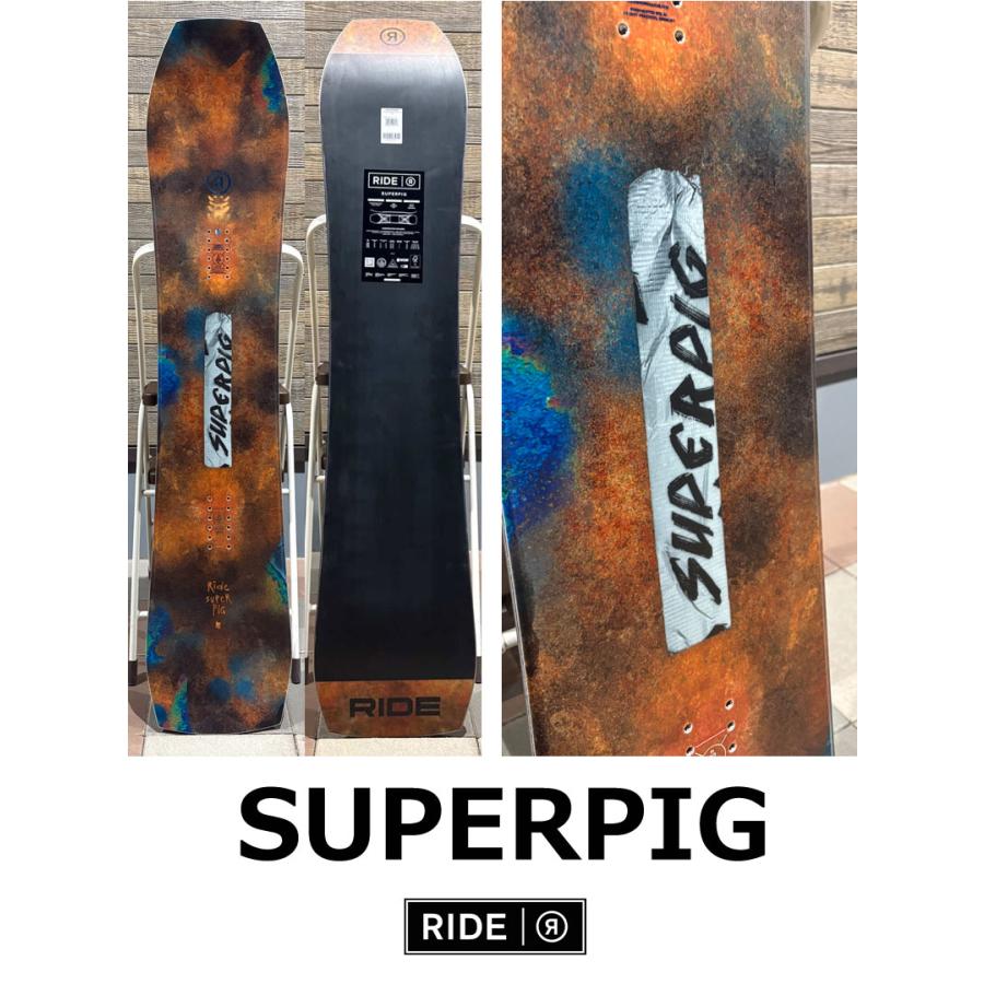 RIDE/スノーボード/SUPERPIG：19 Ride SUPERPIG Snowboard