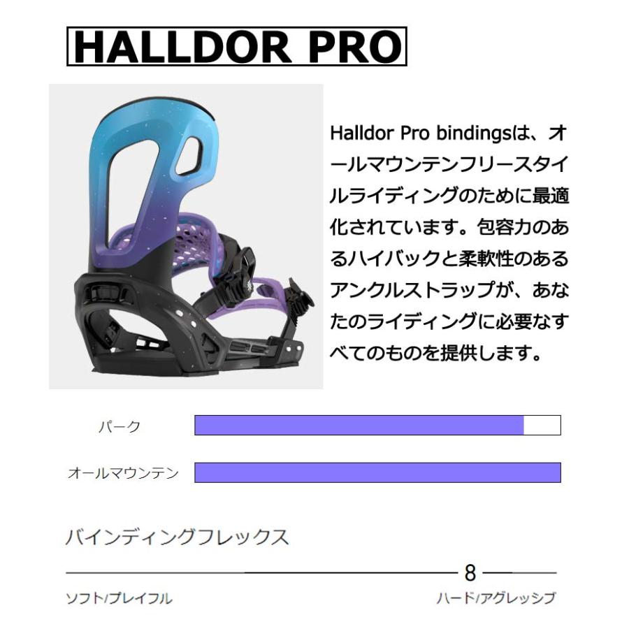 即出荷 22-23 LOBSTER/ロブスター HALLDOR PRO ハルダー メンズ レディース ビンディング バインディング スノーボード 2023 |  | 01