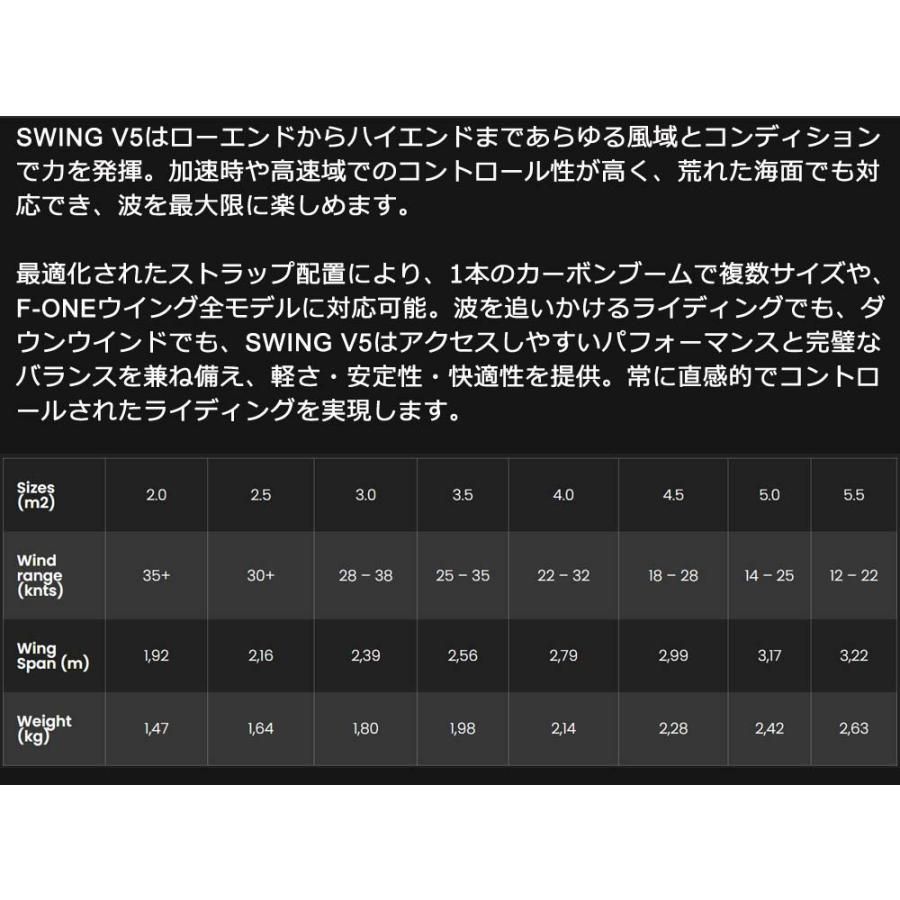 F-ONE エフワン SWINGV5 2.5平米 スウィングブイ5 サーフウイング カイトウイング ウイングサーフィン ウイングフォイル |  | 06