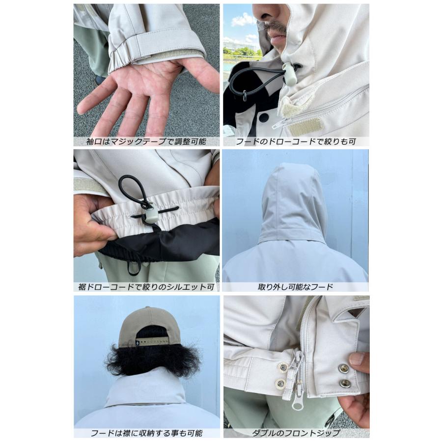 scape DERBYJACKET　ライトカーキ　2回使用の美品　size S SCAPE 24-25 SCAPE/エスケープ DERBY jacket メンズ レディース