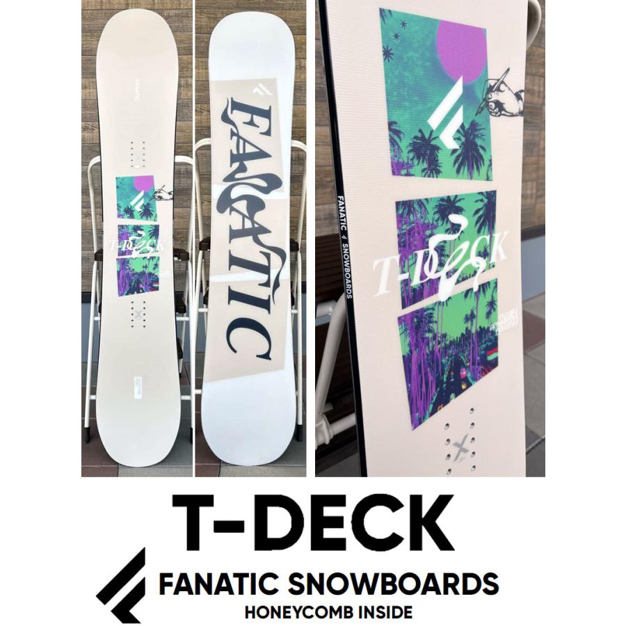 FANATIC  スノーボード　レディース　セット FANATIC（ファナティック） 24-25 FANATIC / ファナティック T-DECK