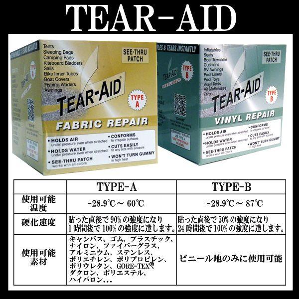 TEAR-AID / ティアエイド BOXシート TYPE-A リペア用品 サーフィン |  | 02