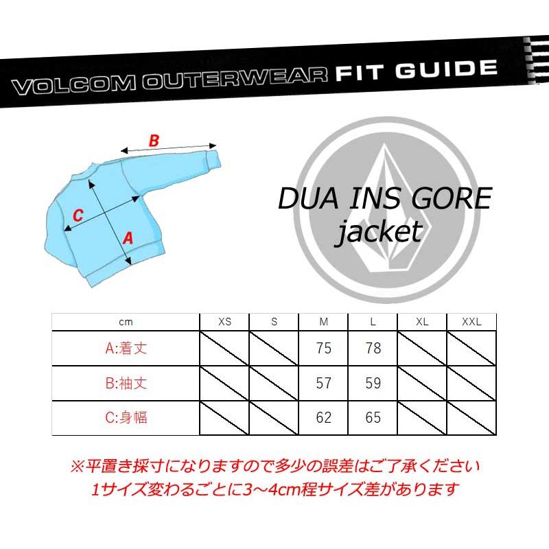 VOLCOM（ボルコム） 24-25 VOLCOM/ボルコム DUA INS GORE-TEX jacket