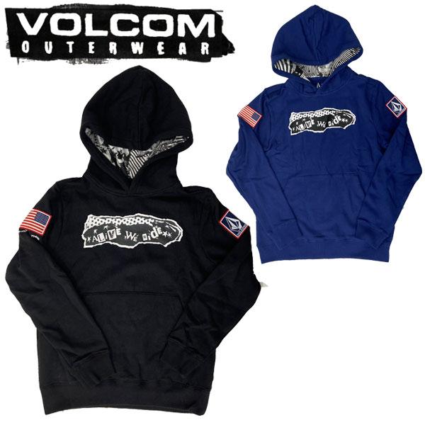 21-22 VOLCOM/ボルコム USST KIDS ALIVE PO キッズ フーディー パーカー スノーボード アパレル 2022 | VOLCOM