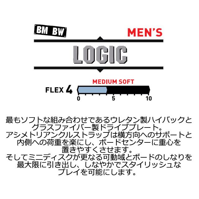 23-24 BENT METAL / ベントメタル LOGIC ロジック メンズ ビンディング