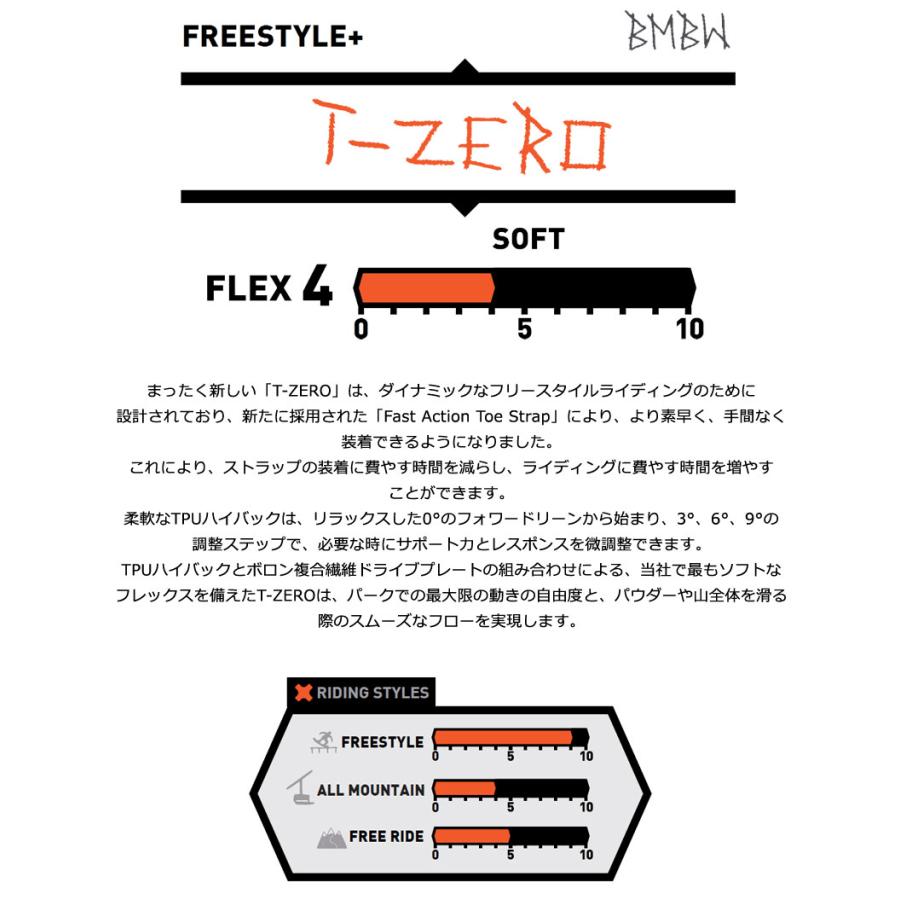 BENTxL ビンディング　サイズM 26-27 BENTMETAL/ベントメタル T-ZERO ティーゼロ メンズ ビンディング