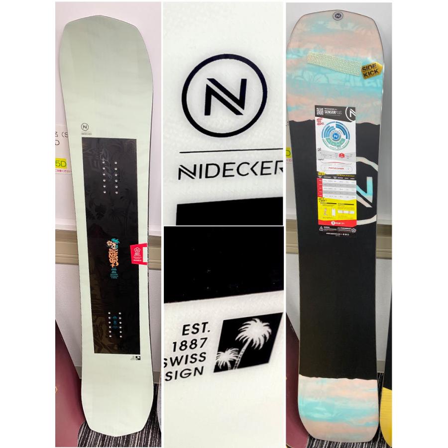 NIDECKER ナイデッカー SENSOR PLUS センサープラス153L スノーボード